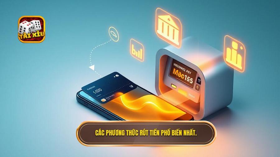 Các phương thức rút tiền phổ biến nhất
